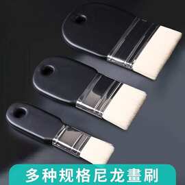 跨境板刷丙烯笔画画大刷子水粉笔油画肌理材料工具排刷墙绘