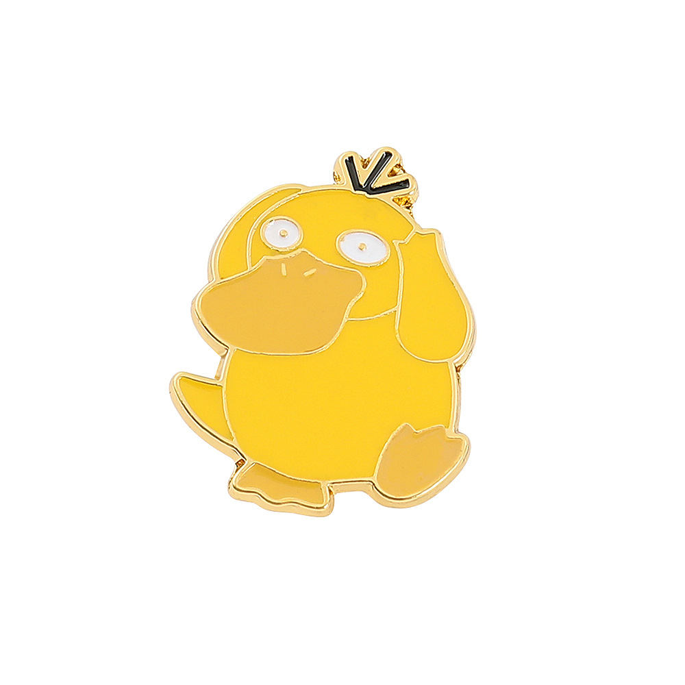 Magia bebé broche lindo bebé de dibujos animados lindo esmalte metal insignia pin Keda pato broche al por mayor de Europa y América