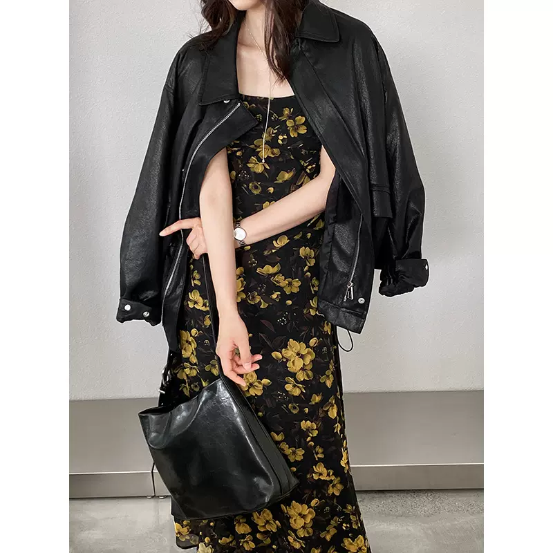 江左 梦境花园 氛围感茶歇碎花吊带连衣裙26春夏显瘦背心裙 1808