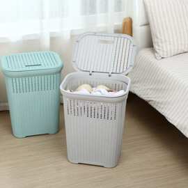 宏隆家用镂空塑料脏衣篮 浴室大号洗衣篓玩具衣物收纳篮脏衣服