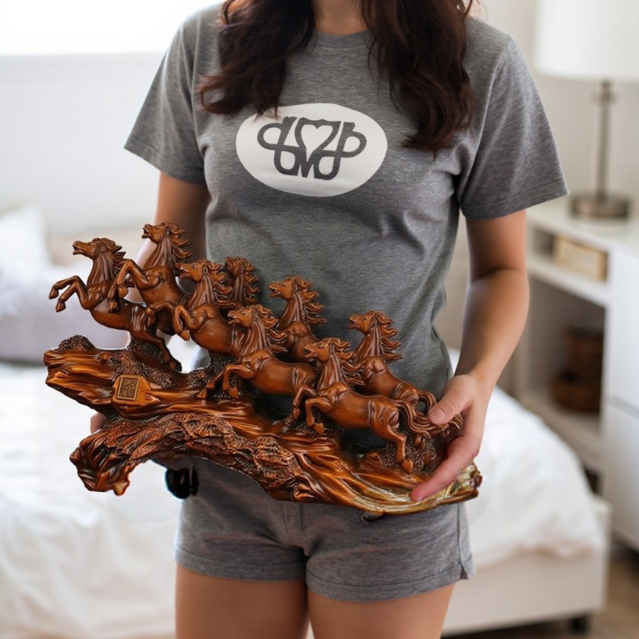 春节爆款马到成功生肖马家居摆件树脂工艺品乔迁开业礼品升学礼物