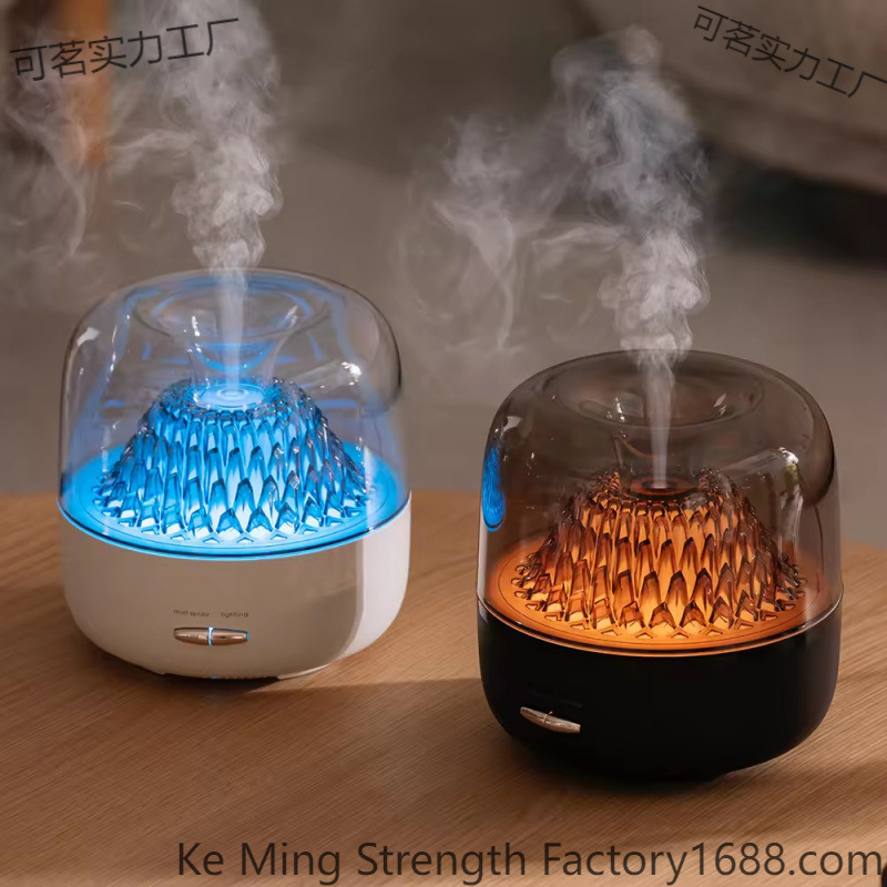 Home Bedroom Remote Control Essential Oil Aromatherapy Machine Portable Colorful Light Aromatherapy Lamp Purifying Air Humidifier