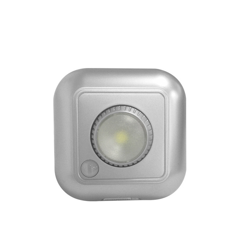 led电池款橱柜灯 家居智能照明感应小夜灯人体红外移动感应衣柜灯