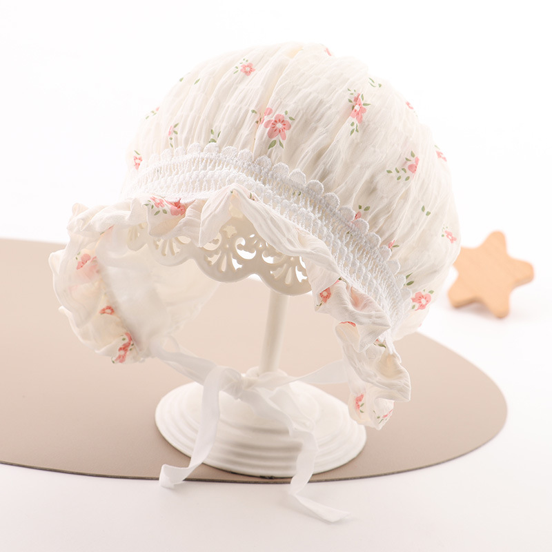 Sombrero para bebés primavera y otoño delgado coreano joven mes gorro de corte extranjero gorro de bebé recién nacido sombrero protector solar