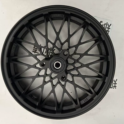 10inch 12inch Hole-spaced daisy FF wheel Motorcycle wheel hub - 10inch-all-black