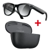 Black glasses, lens charging