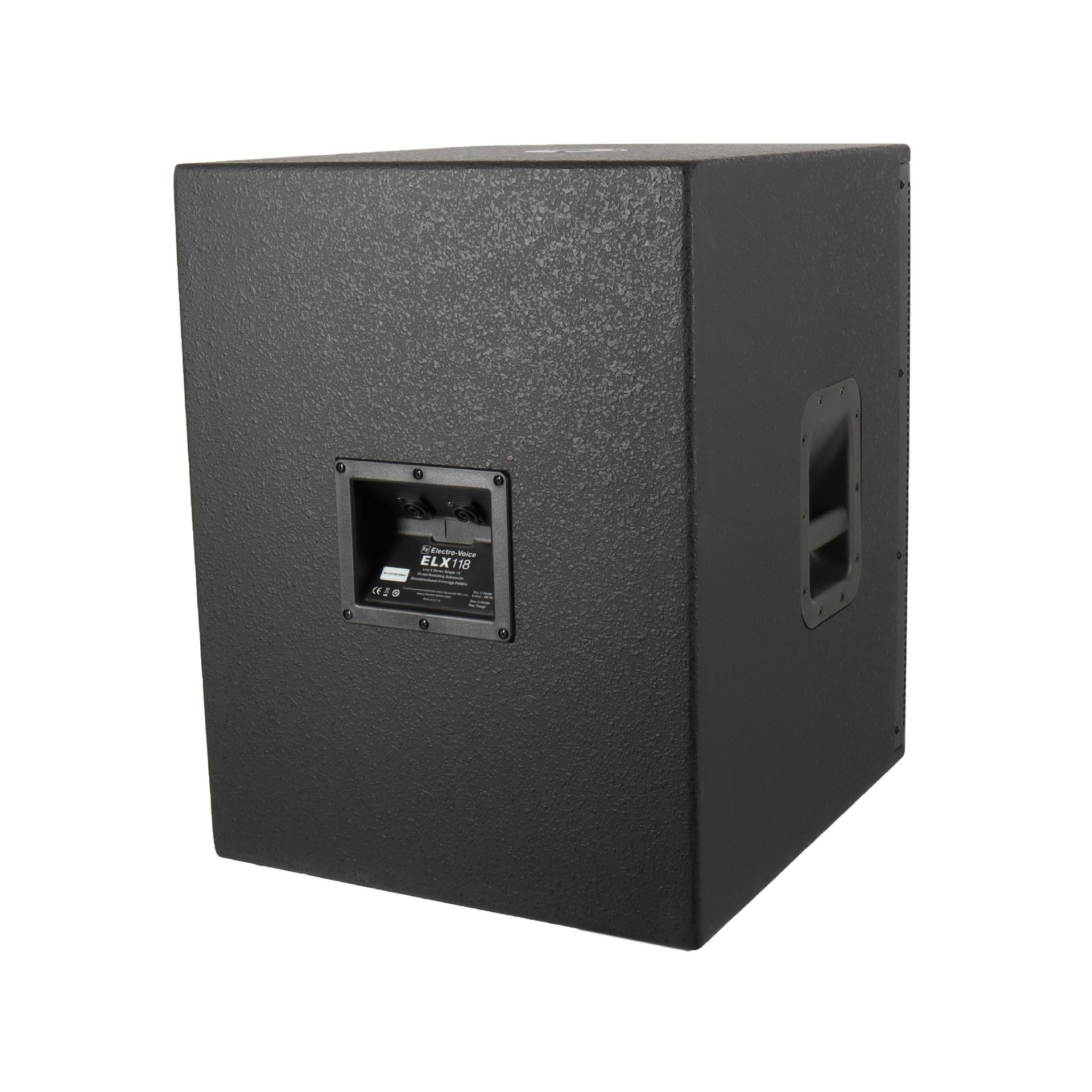 Altavoces de monitoreo de estudio de 18 pulgadas de audio profesional escenario altavoces DJ fábrica directa ELX118