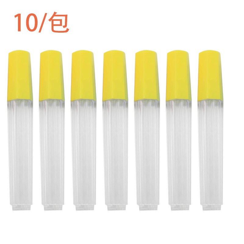 Botella de aguja Botella de aguja de punción Botella de almacenamiento de punción Letra de punción DIY fieltro de lana DIY (botella de cuatro colores)