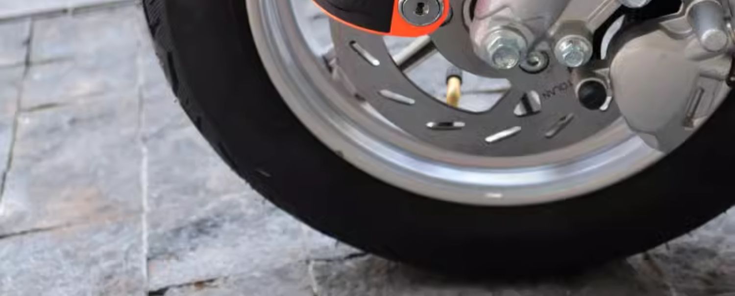 Motorcycle disc brake lock alarm lock brake disc anti-theft lock electric car lock bicycle lock waterproof