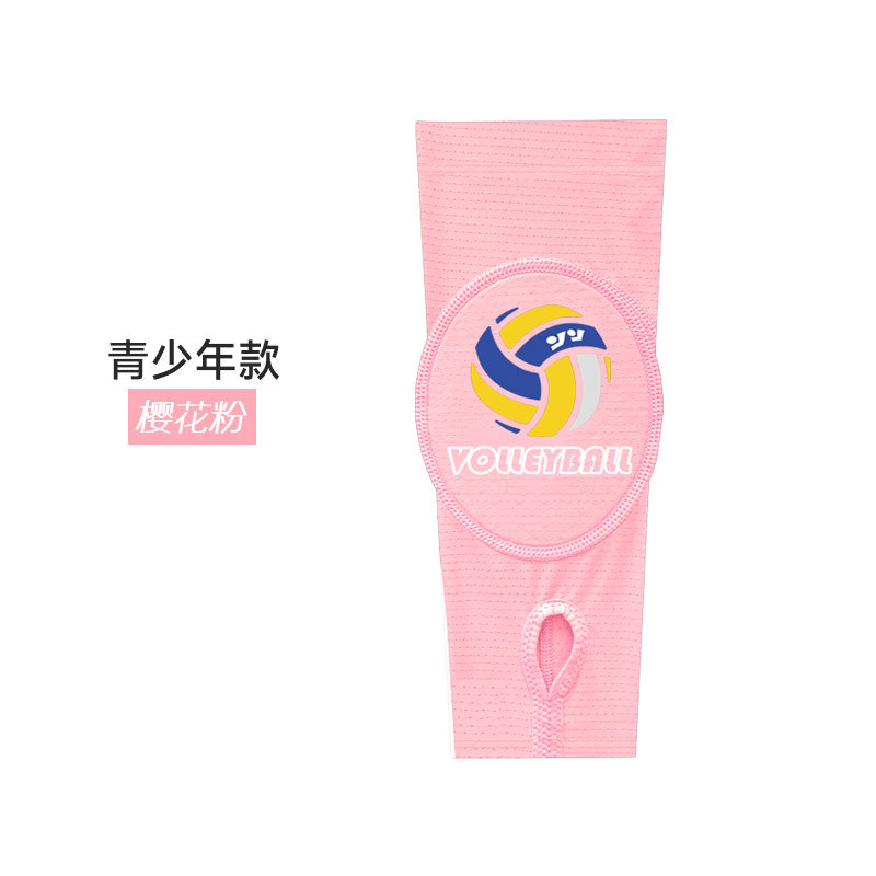 Venta caliente deportes brazo guardia voleibol femenino anti-colisión esponja presión entrenamiento examen ligero transpirable dedo cubierta brazo guardia