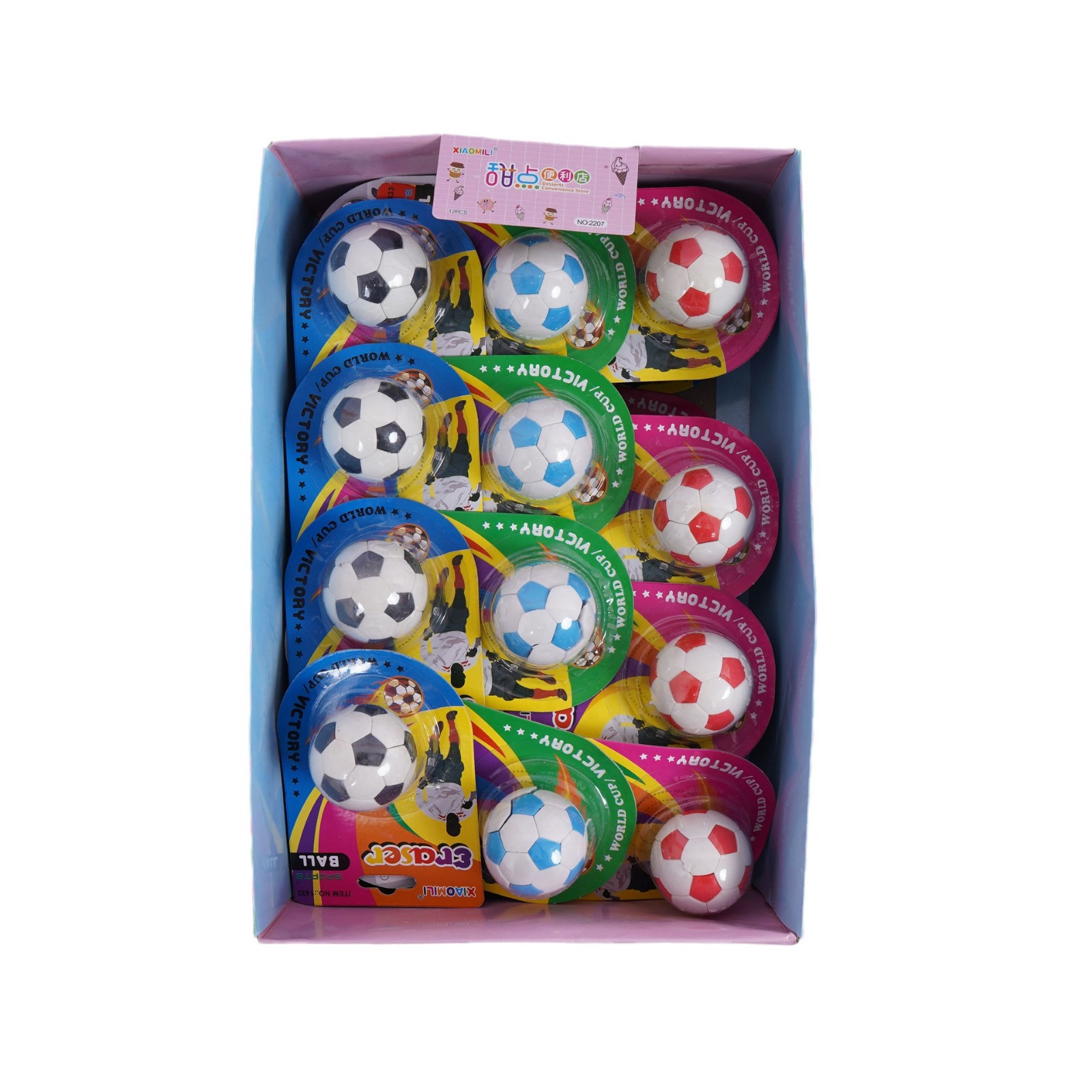 Fútbol de dibujos animados borradores creativos lindos estudiantes limpios sin rastros borradores modificados borradores transfronterizos