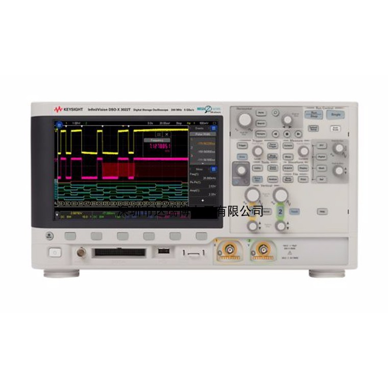 安捷伦Keysight是德DSOX3022T 示波器：200 MHz，2 个模拟通道