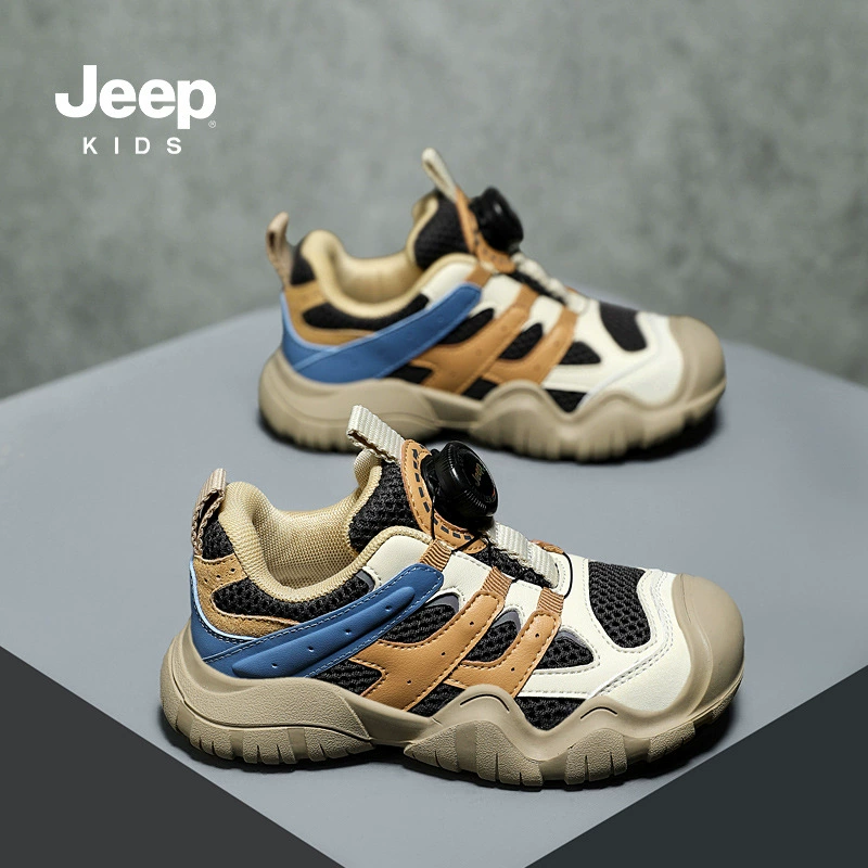 Детские спортивные туфли (Jeep) осенние кроссовки, легкие, размеры 26–37, несколько цветовых вариантов