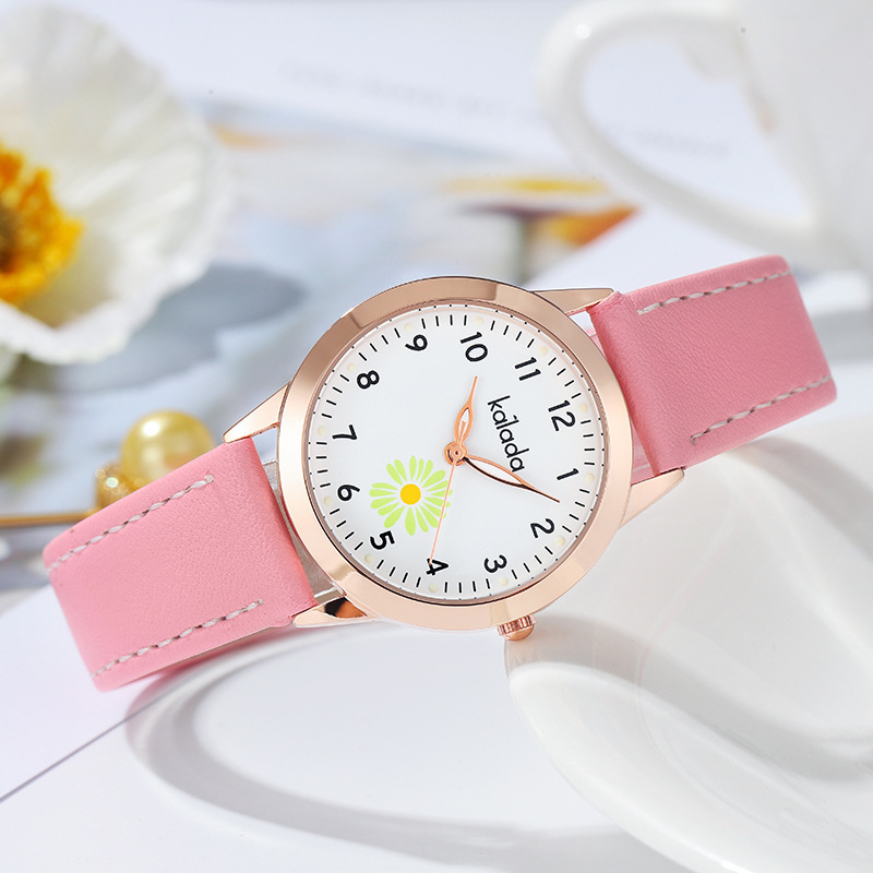 Orologio per bambini Little Daisy orologio donna ins vento tendenza semplice temperamento studenti impermeabile dipartimento forestale piccolo fresco_voghion.com