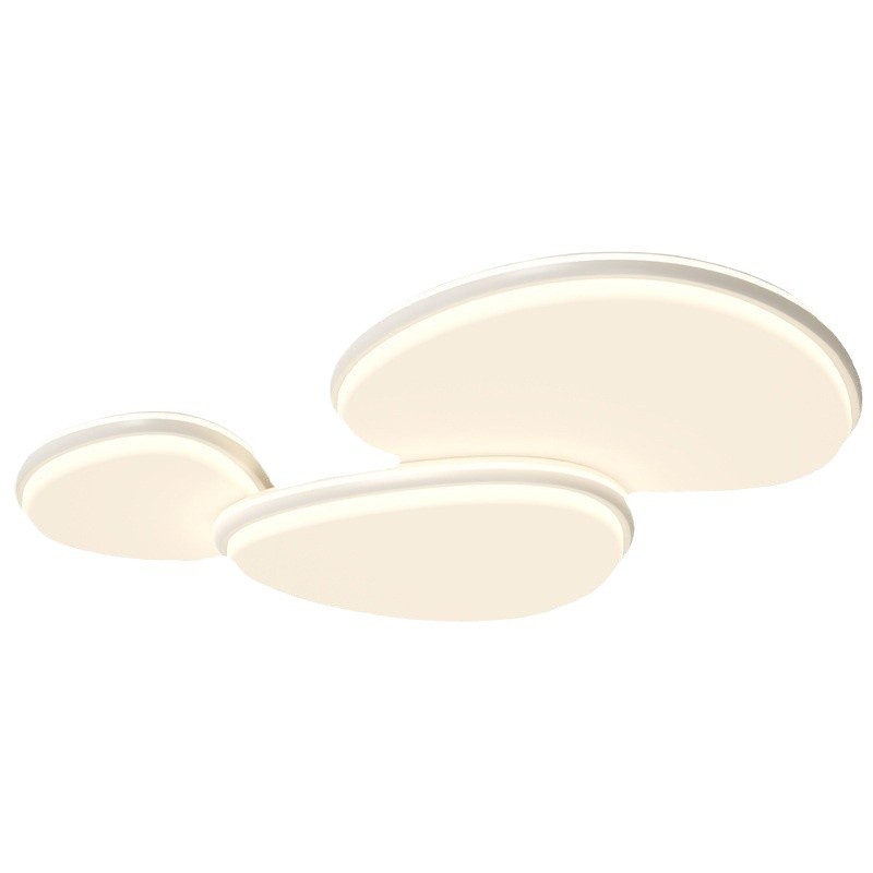 [Selección estricta] Luz de techo de nube de crema de espectro completo lámpara de protección de ojos lámpara de dormitorio simple lámpara nórdica de alto nivel