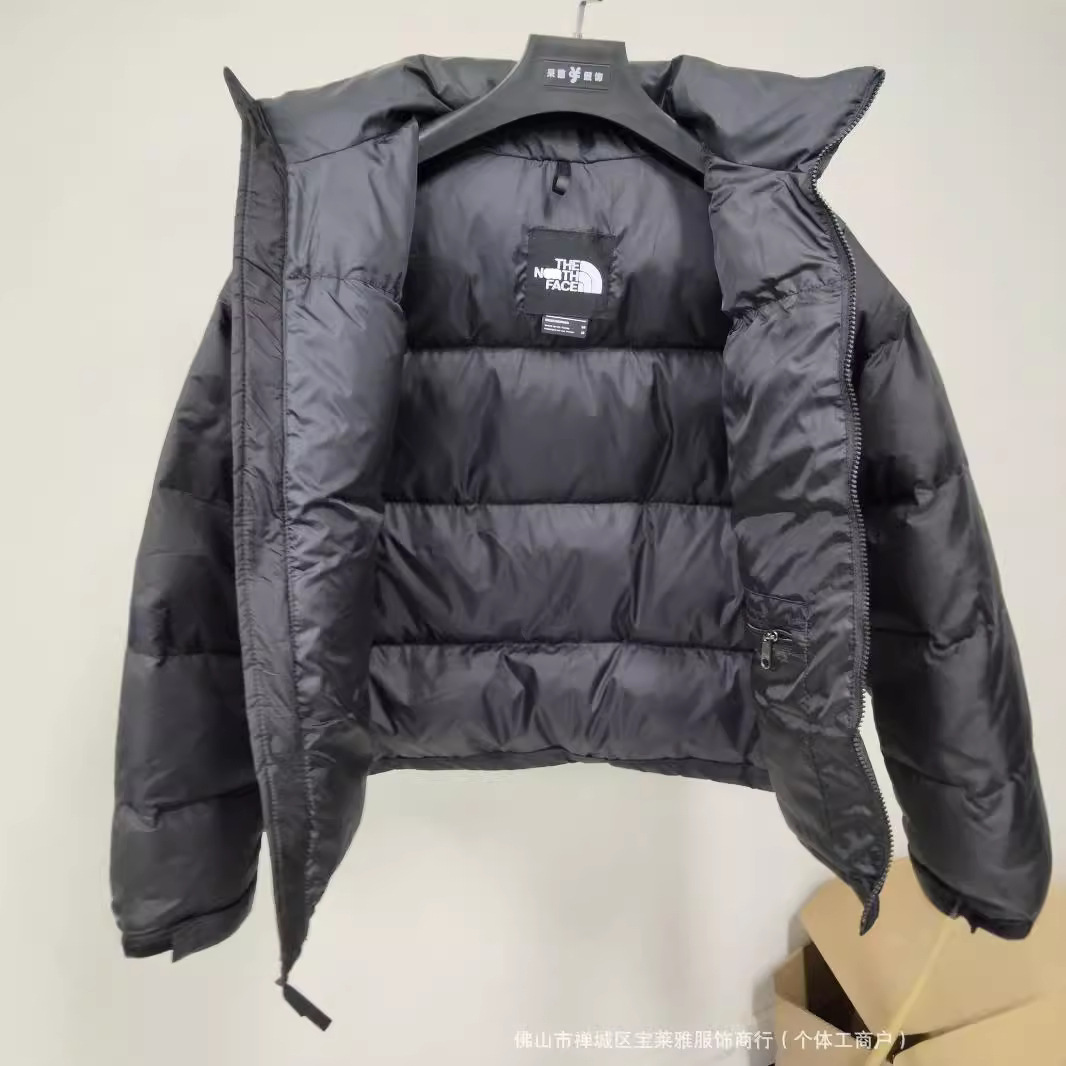 América del Norte de alta versión de 1996 cuadrilátero encapuchado de algodón grueso moda moda caliente chaqueta suelta de hombre