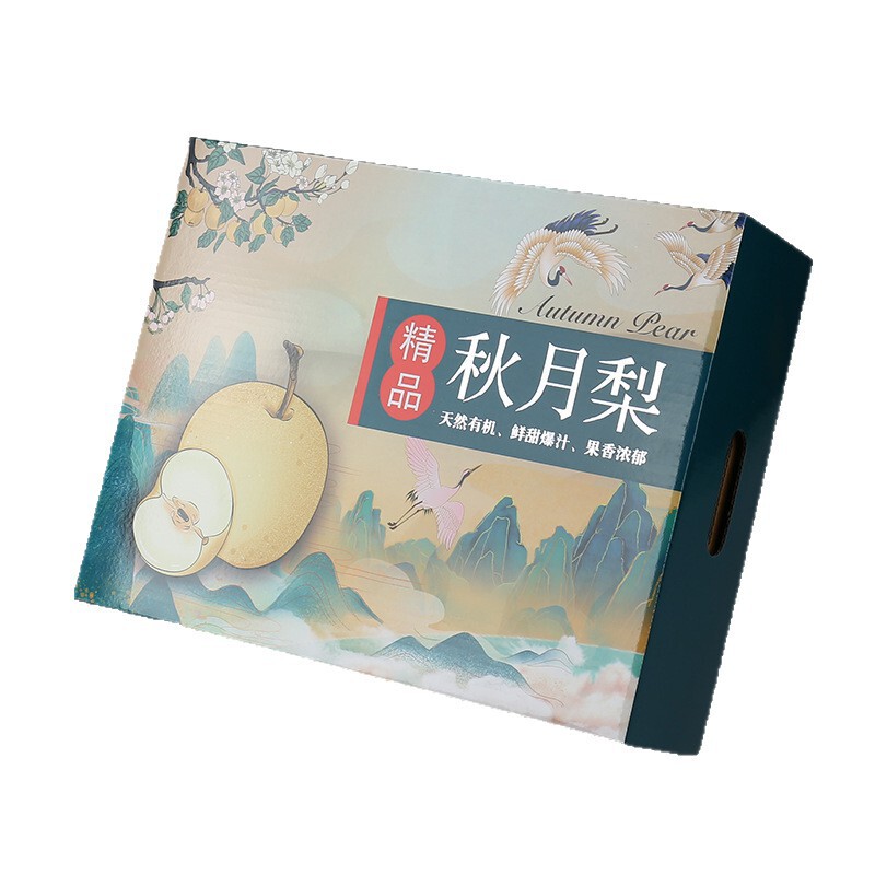 Qiu Yue ペア包装箱、高級フルーツギフトボックス、軽い高級感、高級ギフト、ユニバーサルギフトボックス、空箱|undefined
