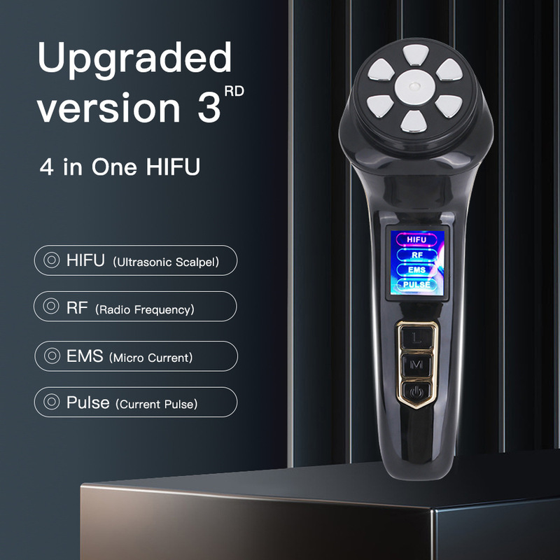 3世代Mini HiFu超音波ナイフ精雕器温热导入EMSマイクロ电気パルスプルアップ抚纹|undefined