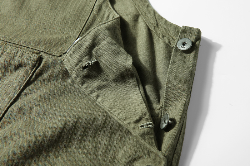 Herrenbekleidung Frühling und Herbst Retro-Arbeitskleidung lässige Hosenträgerhose Herren lockere Plus-Size-Papa-Hose Modemarke gerader Overall_voghion.com