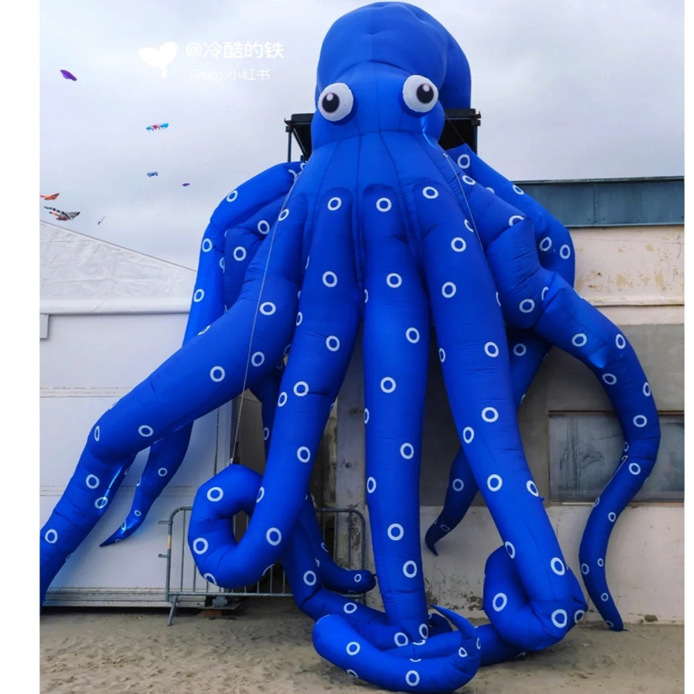 Marine inflatable cartoon travel shark