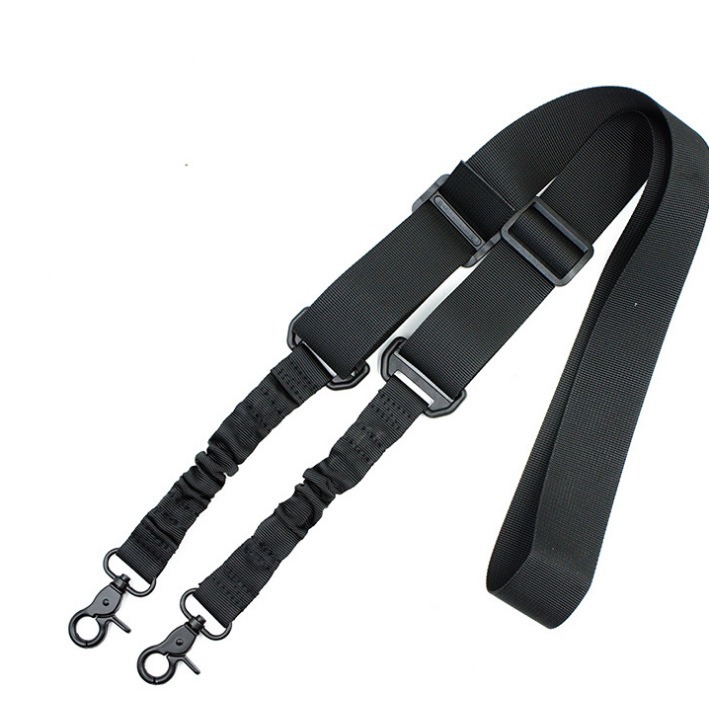 Multi-funcional de nylon de doble punto tarea correa de cuerda de pistola CS Campo de dos puntos de la pistola de doble punto Correa táctica de la correa