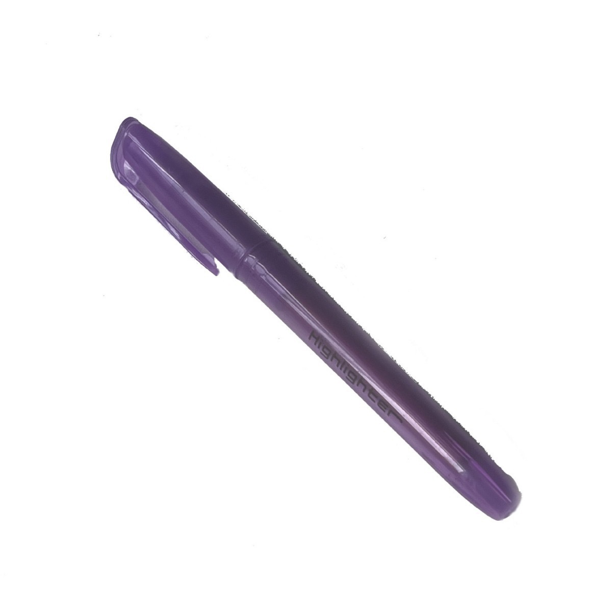 Fábrica de inventario creativo estudiantes con 6 colores de un solo resaltador de punta clave marcado número de material ecológico