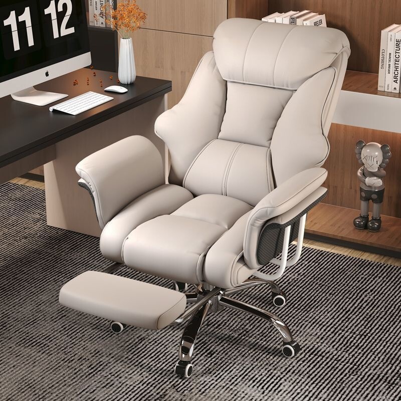 Simple Executive Chair, Gaming Chair, Reclining Computer Chair, Comfortable Chair for Long Sitting, Office Study Chair, Office Chair