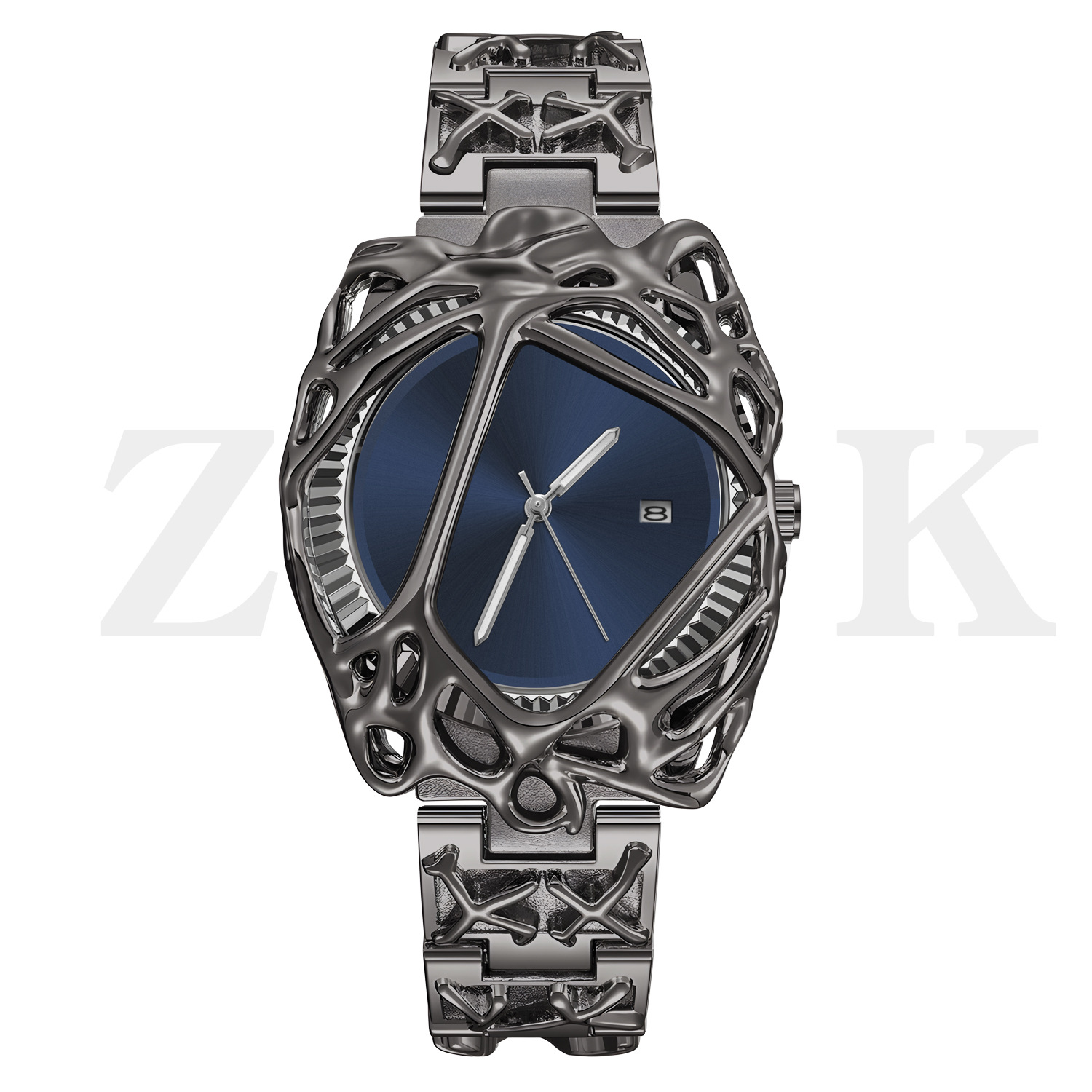 [건 블랙 블루 플레이트]