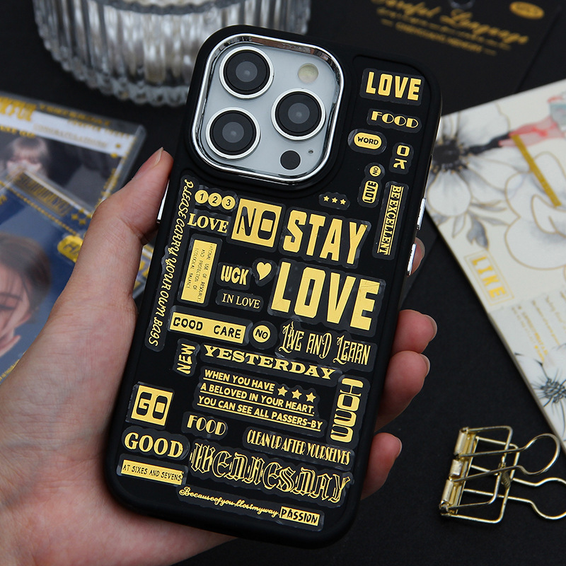 Memoria de la luz de la mañana retro estampado impermeable pet pegatinas de contabilidad creativas letras inglesas palabras populares diarios pegatinas decorativas