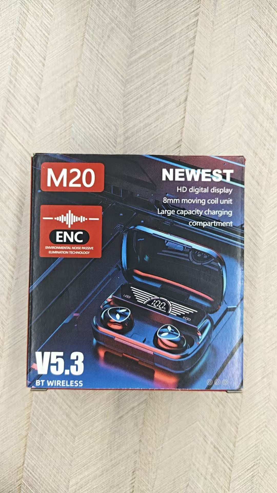 Comercio exterior transfronterizo M19 M10 M90 F9 - 5C M28 auriculares Bluetooth TWS auriculares inalámbricos deportivos de pantalla digital táctil