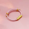 SZ059 Pink Rope 【Gold】