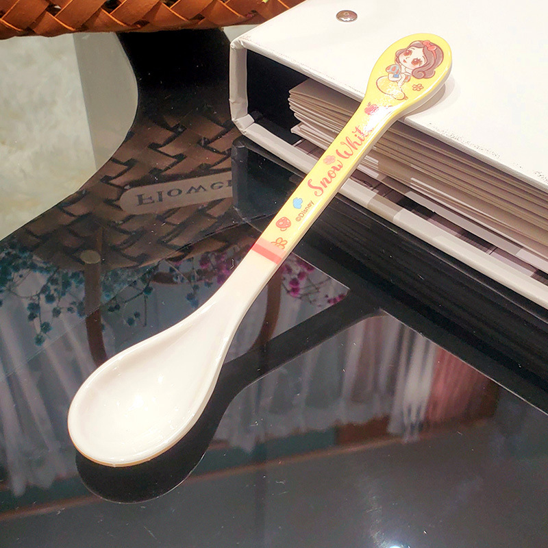 Vajilla infantil auténtica, plato dividido, tazón de resina de melamina con dibujos animados, tazón para comer para bebés, tazón resistente a caídas y al calor