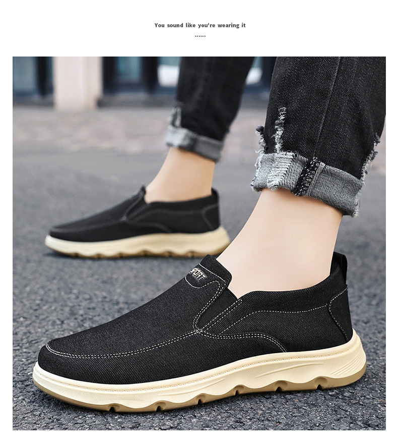 Shoes Men's New Single Shoes British Style Doudou Shoes Dad Shoes One Pedal Casual Sports Shoes_voghion.com