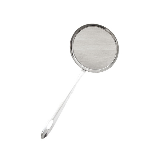 Stainless steel mesh oil leakage and grease isolation foam filter oil filter spoon fine mesh colander fishing oil spoon