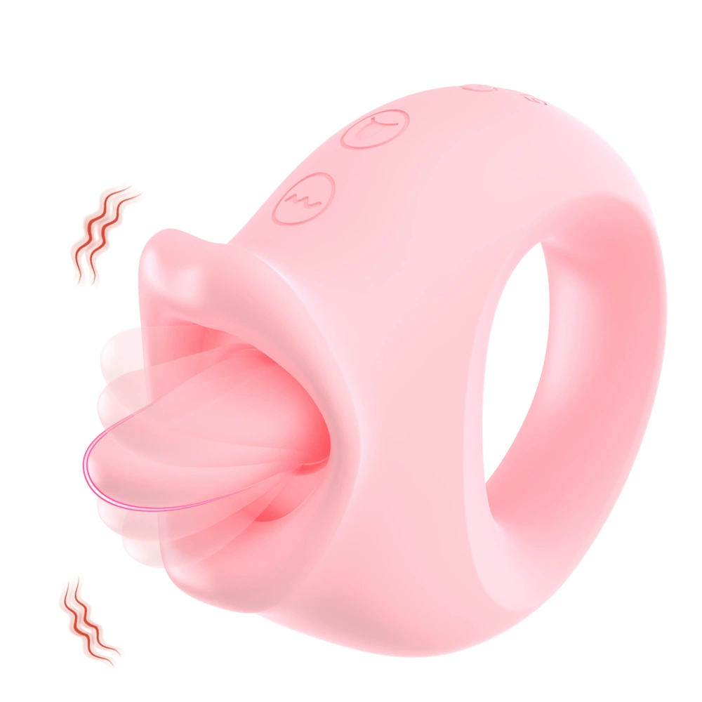Oral‑simulating vibrator, rose design, 8 modes, rechargeable, compact 11.2 cm