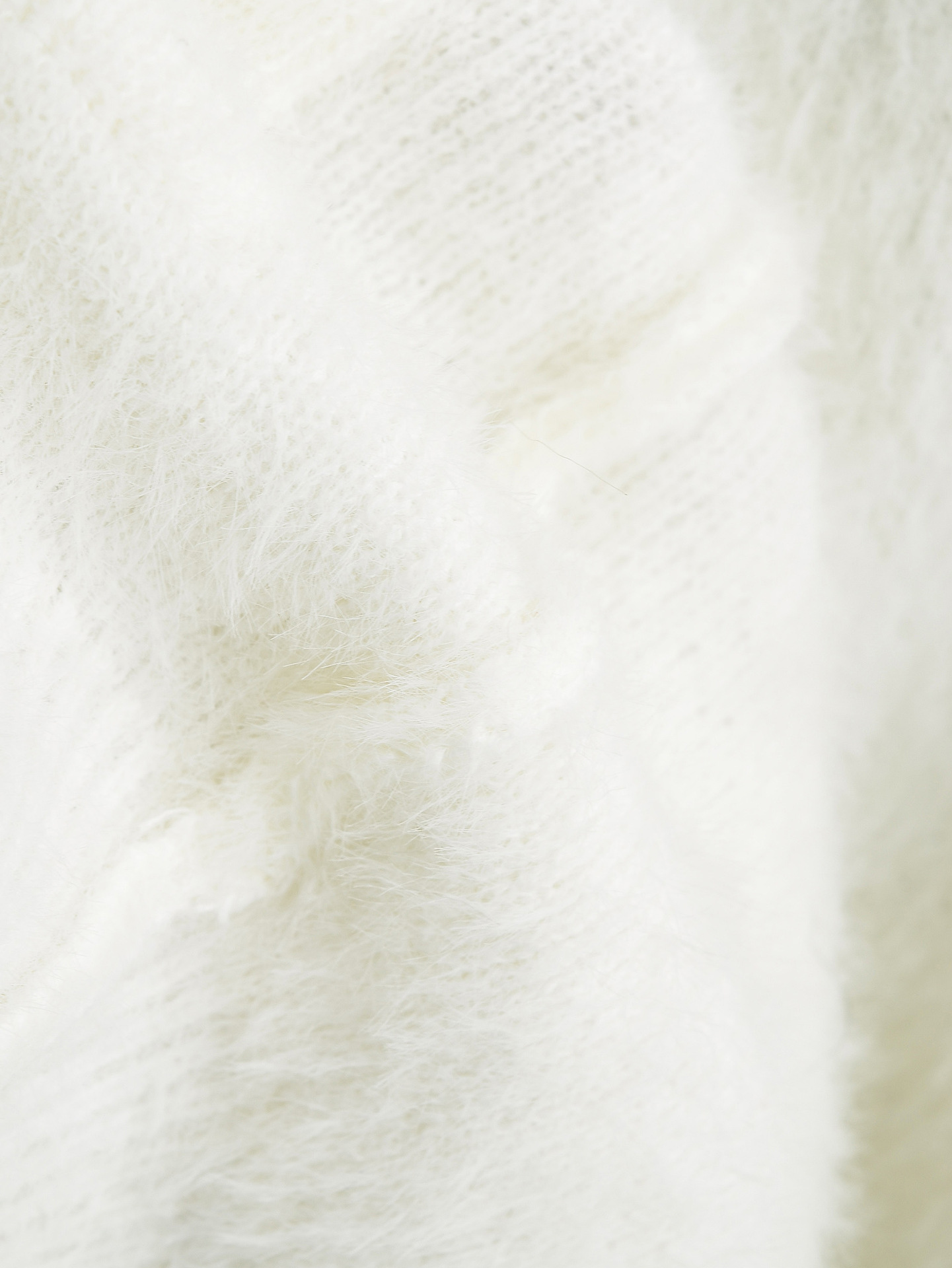 Soft and Lazy Imitation Mink Hair Mid Length Knitted Cardigan for Women's 2023 Autumn/winter New Loose and Thickened Sweater Coat_voghion.com