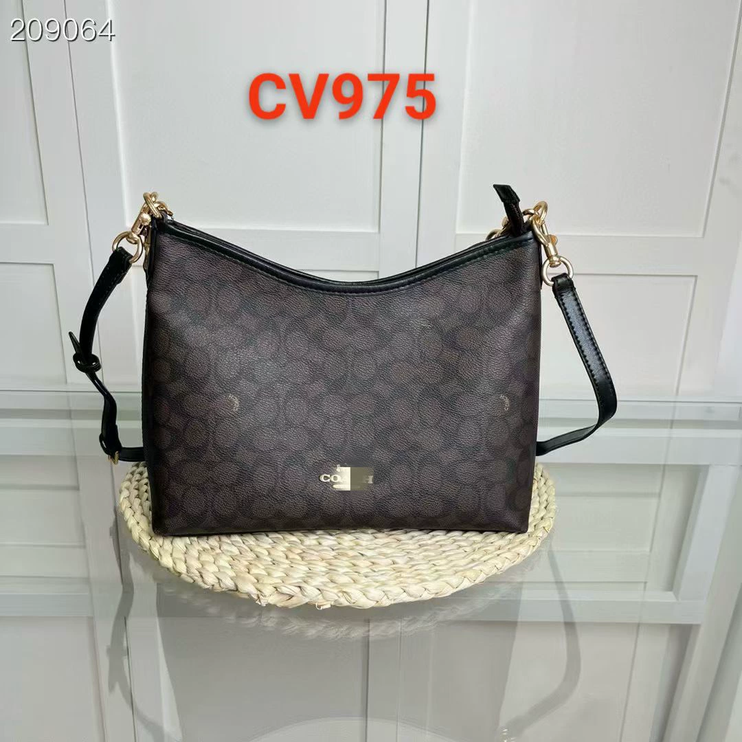 Koujia 2025 Laurela Wandering Bag - Old Flower Retro Crossbody Tote with Gold Chain Strap
