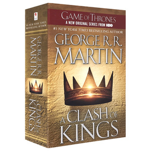 Song of Ice and fire the dispute between two Kings English original novel book A Clash of Kings full English version