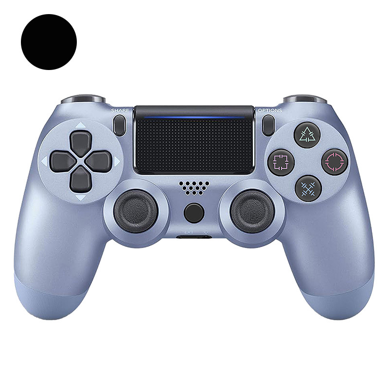 Control Inalámbrico Bluetooth P4 de ABS con Doble Motor de Vibración para Consola P4 y PC