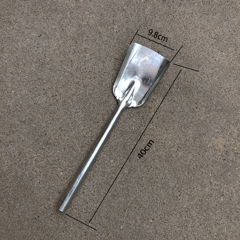 農業用工具石炭シャベル白鉄シャベル全体角頭小鉄シャベル亜鉛メッキ炭素シャベル小鉄シャベル一体石炭シャベル|undefined