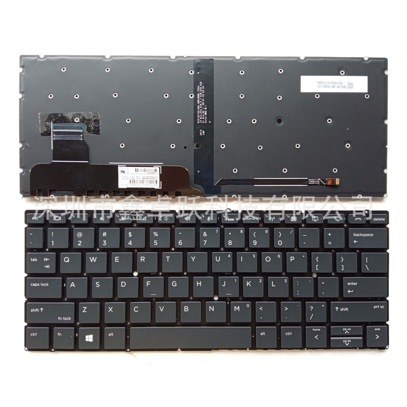 Us for Hp Elitebook 830 G6 835 G6 Zhan X13 G2 Keyboard Backlight