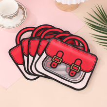 厂家异形糖果食品包装袋卡通创意书包零食自立密封袋手提礼物袋