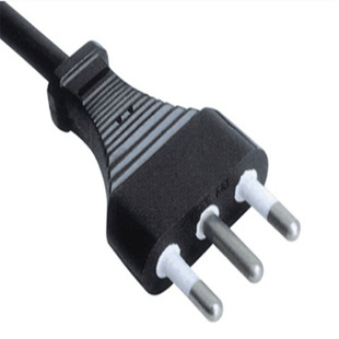 Italy three plug tail power plug cord Italy plug power cord