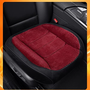 Dr. Jie's Car Seat Cushion, Universal Short Plush Seat Cushion for All Seasons, Main Driver's Wear-Resistant Half-Pack Car Cushion, Front Seat Cover
