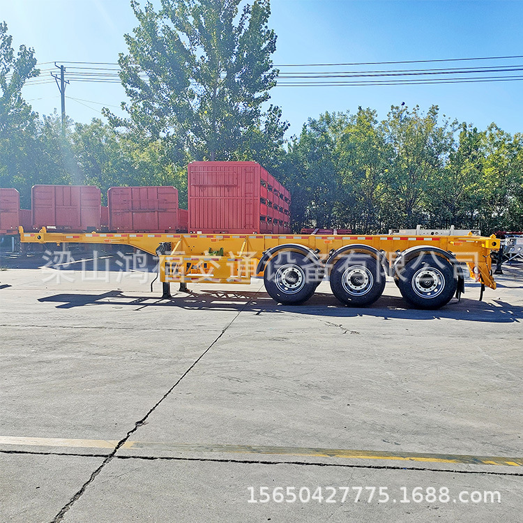 Skeleton pallet truck container transporter for sale 40-foot…