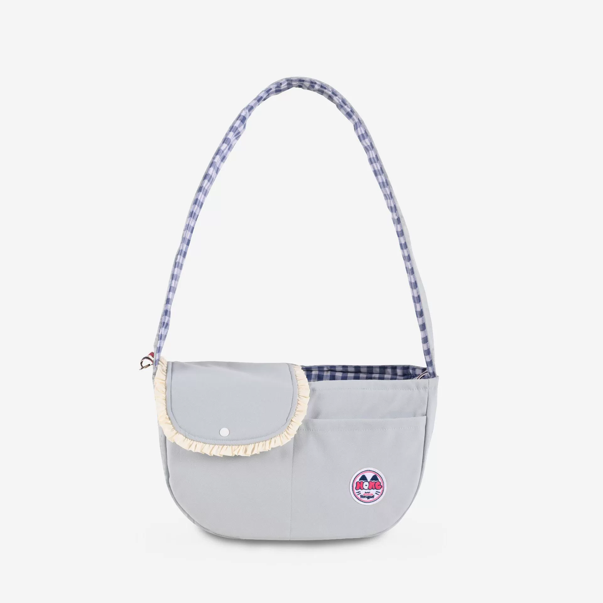 Сумка для домашних животных Кошка Уходящая Портативная Сумка через плечо Кошка Защитная веревка Регулируемая сумка Тедди Маленькая и средняя спина для домашних животных