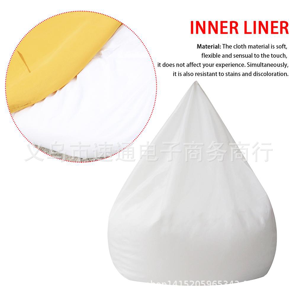 Lazy sofa inner air -breathable mesh eye cloth bean bag 3