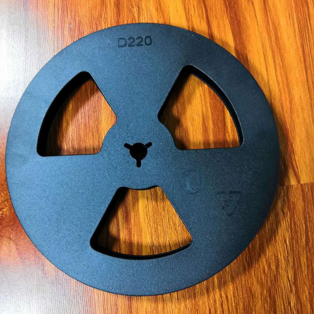 厂家直销 黑色 PS塑胶塑料环保灯条灯带载带 卷盘D220 8.6寸*10MM