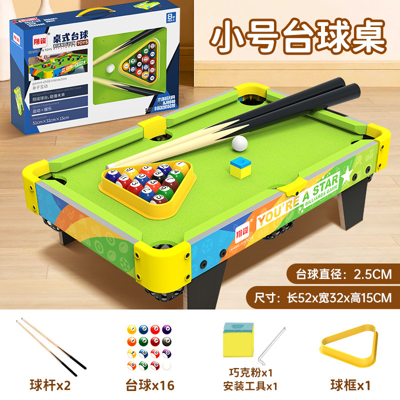 Xiangjun mesa de billar para niños, hogar, juguetes de interior para padres e hijos, mini mesa de billar, mesa pequeña, billar para niños familiares