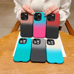 Apple 17、iPhone 16 Pro Max、iPhone 15 Pro、iPhone 14 Pro対応、グラデーション、四隅耐衝撃、肌触りの良いマット仕上げのスマホケース
